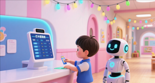 幼兒園簽到打卡考勤系統簡介