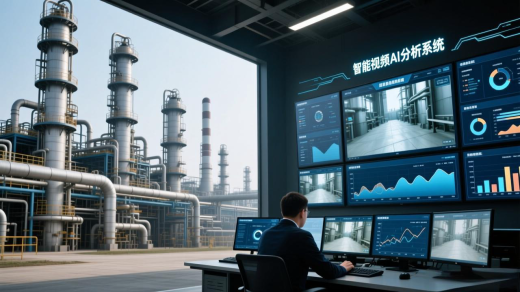 石油化工廠建設智能視頻AI分析系統解決方案