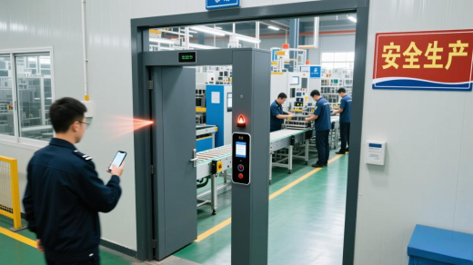 生產車間手機智能安檢門系統解決方案